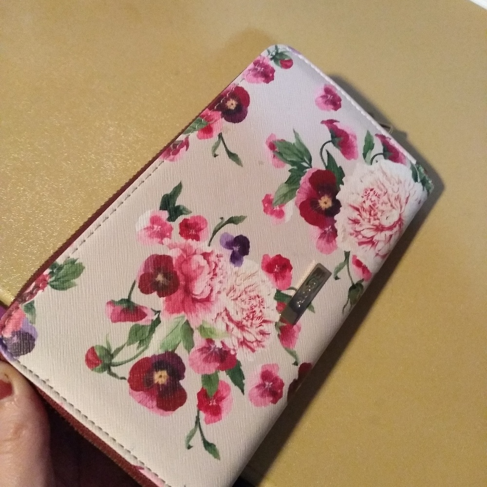 Floral wallet